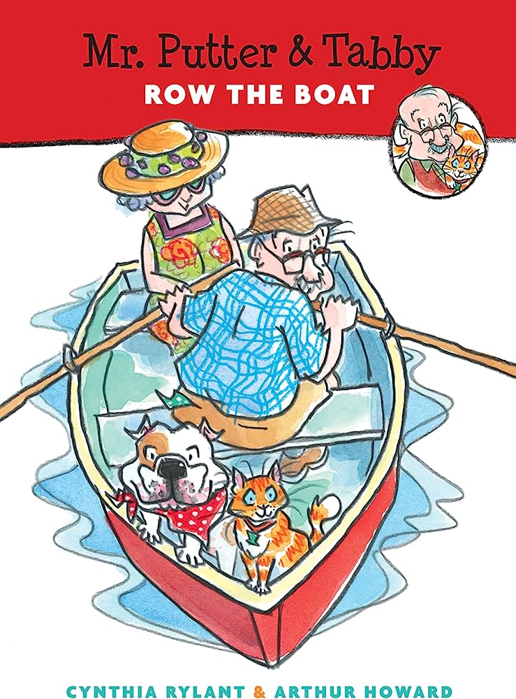Mr. Putter and Tabby row the boat